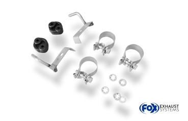 Endschalldämpfer rechts/links - 2x90 Typ 13 rechts/links passend für: Toyota Auris 2006-2011 - E15 Diesel